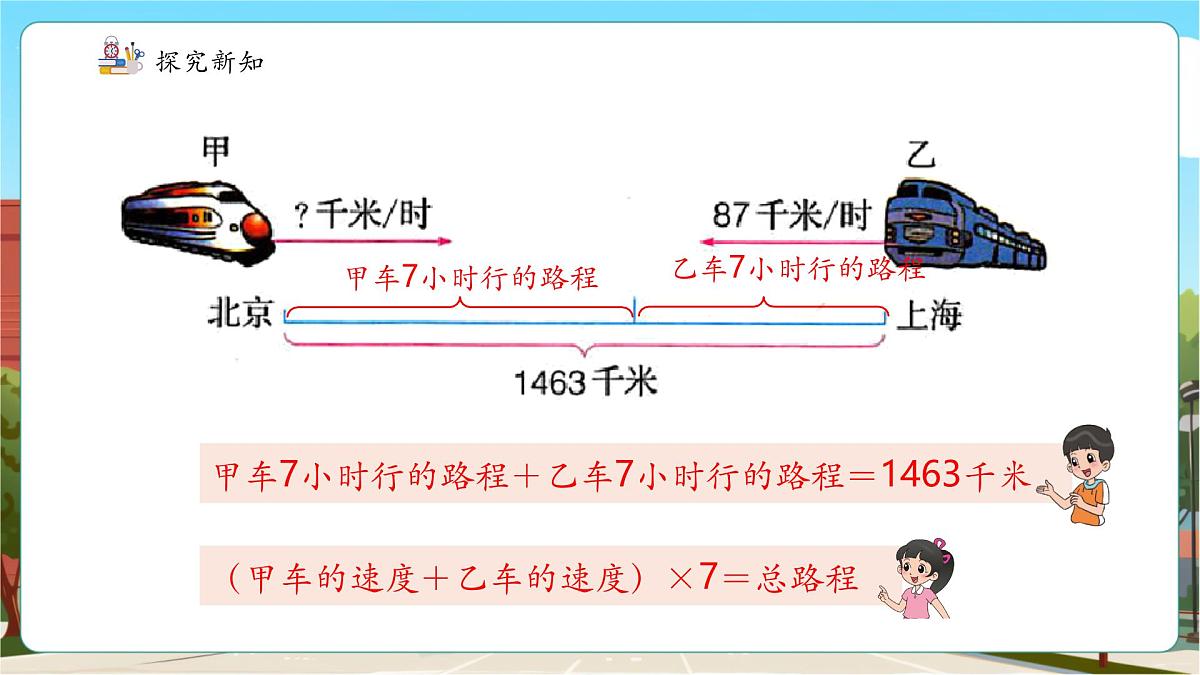 第6课时 相遇问题第7页