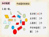 新北師大版小學數(shù)學一下復習《圖形與幾何》課件