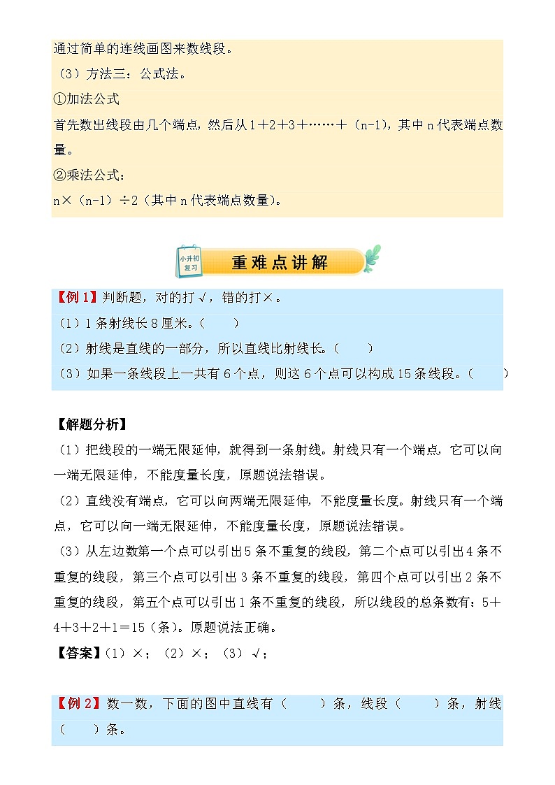 专题15  线和角（讲义）-2024年小升初数学复习讲练测（通用版）-A4第2页