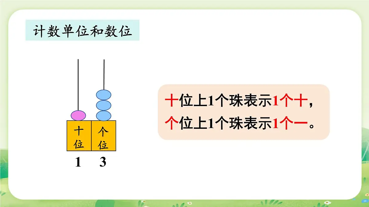 冀教版（2024）一年级数学上册第六单元期末复习第1课时 20以内数的认识课件第8页