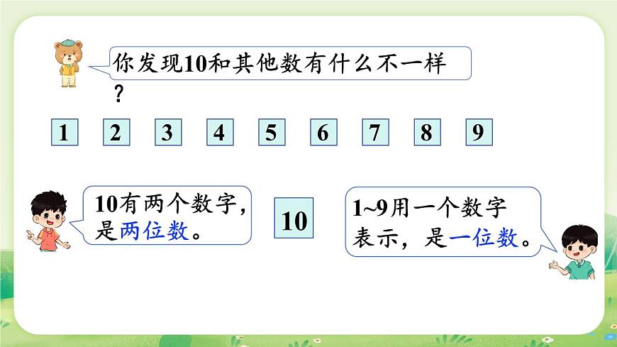冀教版（2024）一年级数学上册第一单元熟悉的数与加减法4第2课时  10的认识（2）课件第4页