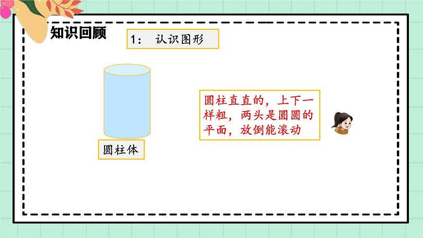 西师大版一年级上册数学第六单元《总复习》2《认识图形 认识位置》课件第8页