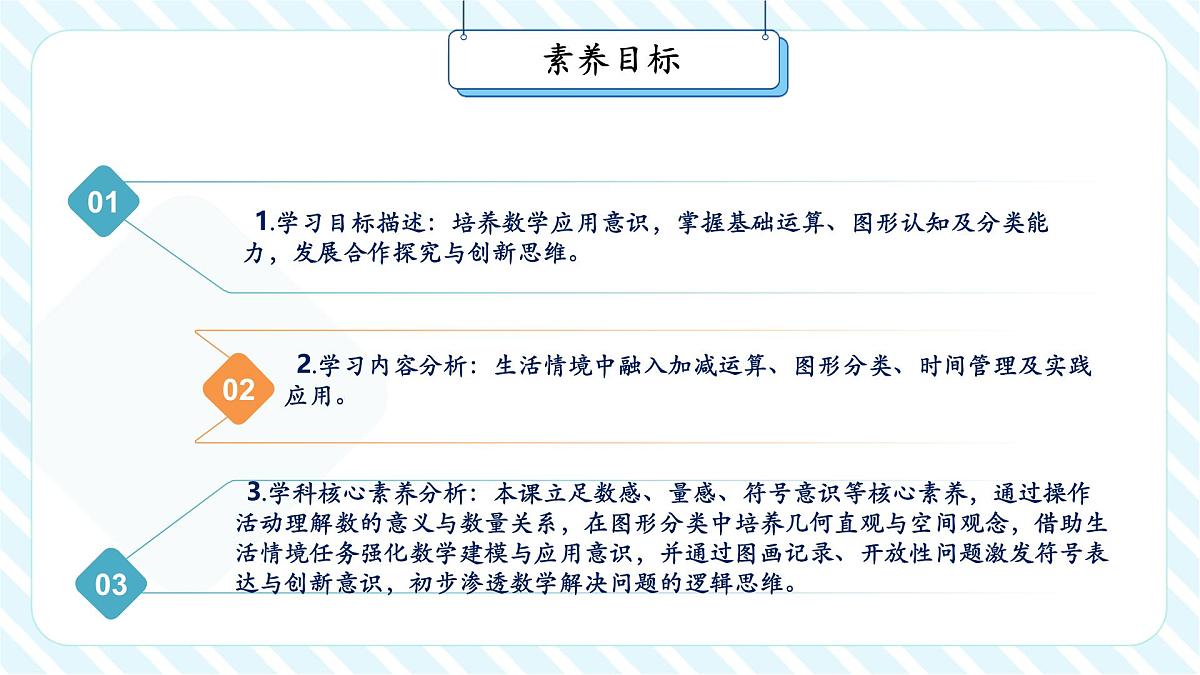 北师大版新版一年级下册《综合实践 数学连环画》（课件）第3页