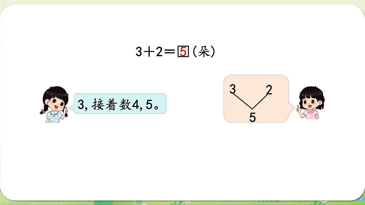 西师大版（2024）一年级数学上册第二单元0～9的加减法第2课时  加法的认识（2）课件第5页