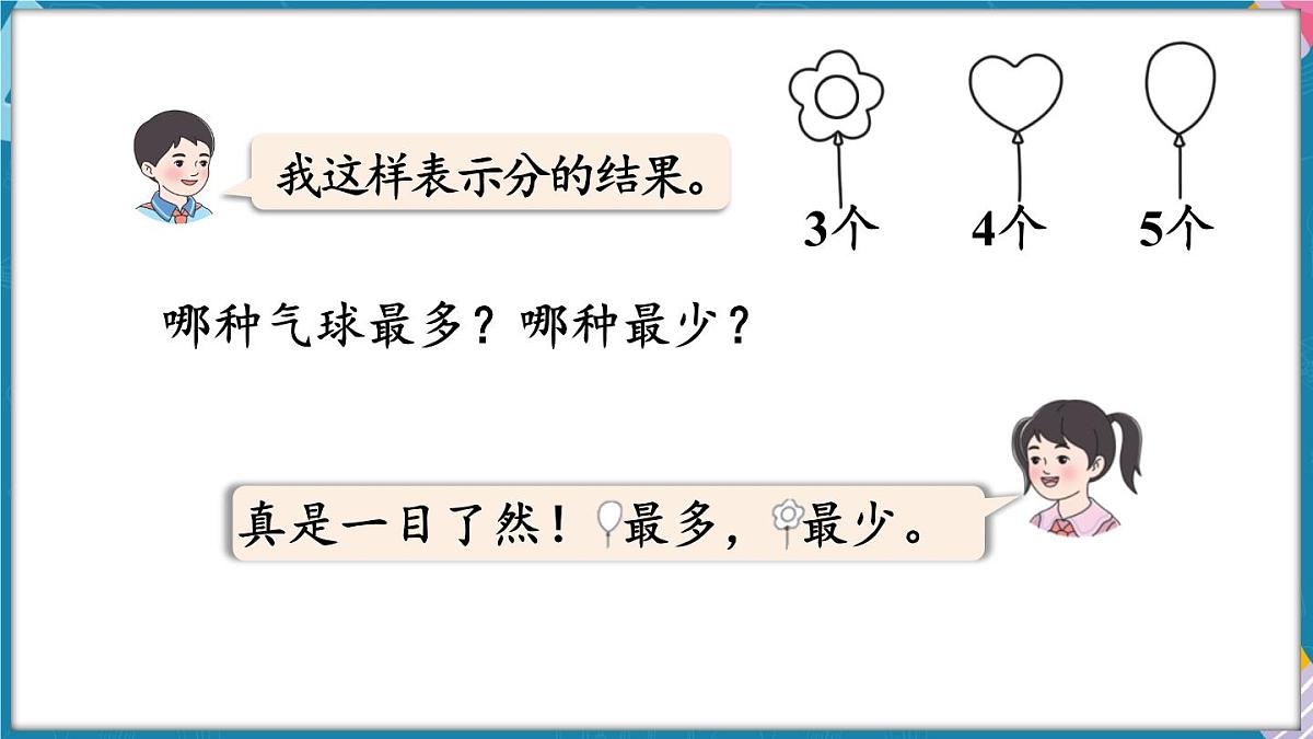 人教版（2024）数学二年级上册 1.1 按一定的标准分类与整理（课件）第8页
