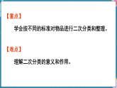 人教版（2024）數(shù)學(xué)二年級(jí)上冊(cè) 1.3 逐層分類與整理（課件）