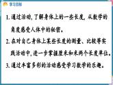 人教版（2024）數(shù)學(xué)二年級(jí)上冊(cè) 身體上的尺子 第1課時(shí)  身體上的長(zhǎng)度（課件）