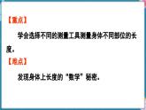 人教版（2024）數(shù)學(xué)二年級(jí)上冊(cè) 身體上的尺子 第1課時(shí)  身體上的長(zhǎng)度（課件）