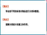 人教版（2024）數(shù)學(xué)二年級上冊 1.2 按不同的標(biāo)準(zhǔn)分類整理（課件）