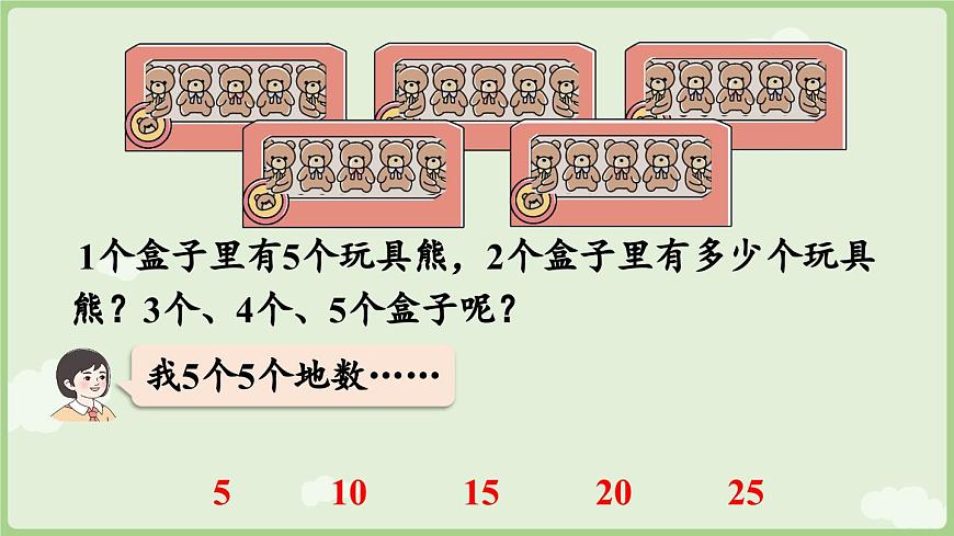 2.2.1  5的乘法口诀（课件）2025-2026学年人教版二年级数学上册第6页