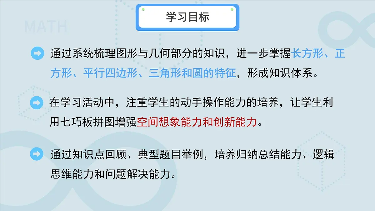 总复习《图形与几何》课件 数学北师大版（2024）一年级下册第2页