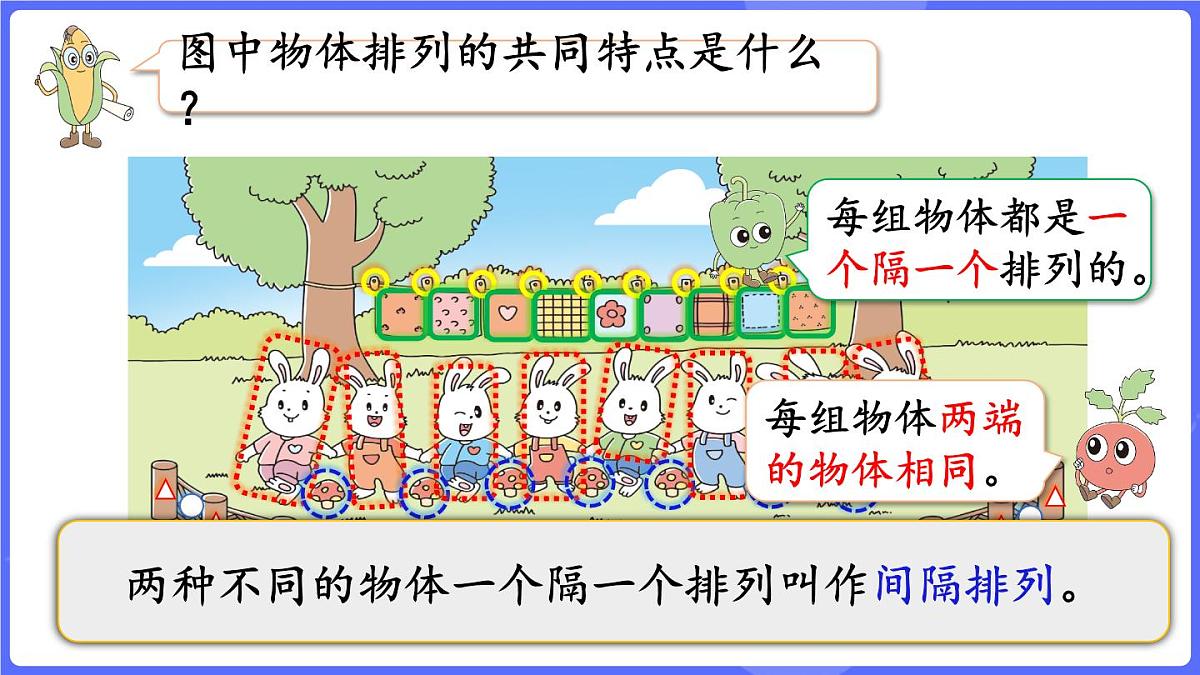 苏教版（2024）数学三年级上册 综合实践 间隔排列（课件）第8页