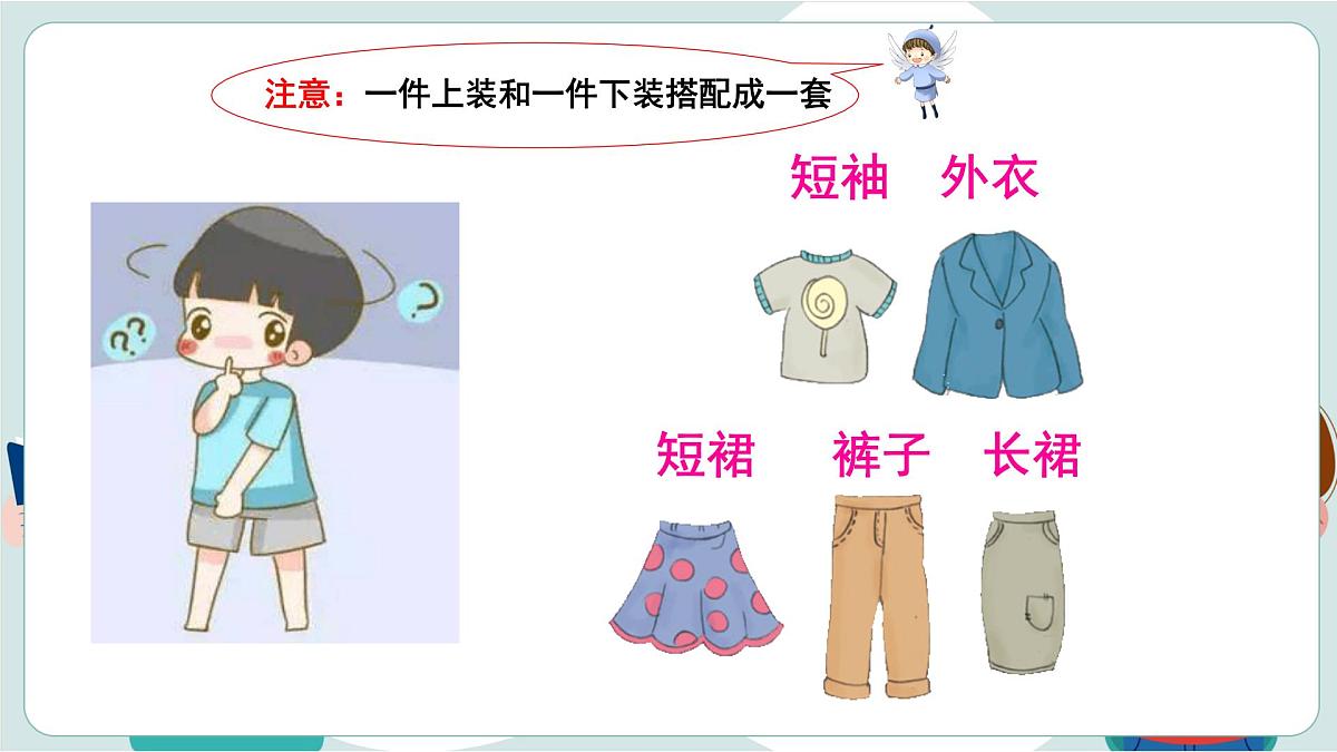 北师大版（2024）小学数学三年级上册数学好玩 搭配中的学问课件第3页