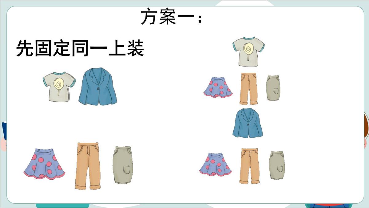 北师大版（2024）小学数学三年级上册数学好玩 搭配中的学问课件第5页