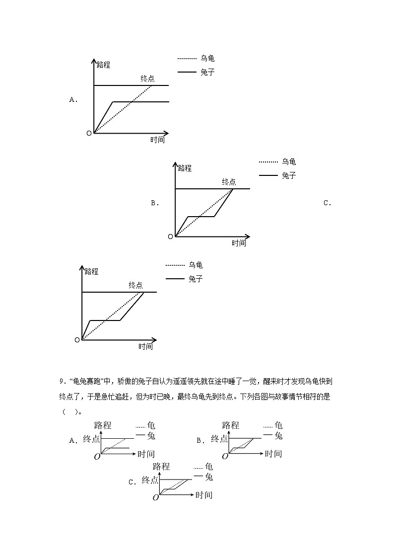 第七单元折线统计图期末复习练  人教版数学五年级下册第3页