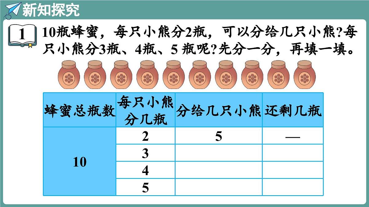 苏教版（2024）数学二年级上册 6.1 认识有余数的除法（课件）第4页