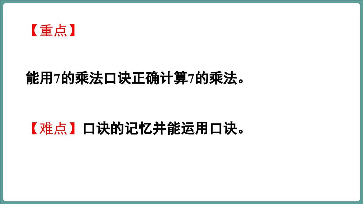 苏教版（2024）数学二年级上册 3.1 7的乘法口诀求商 第1课时（课件）第3页