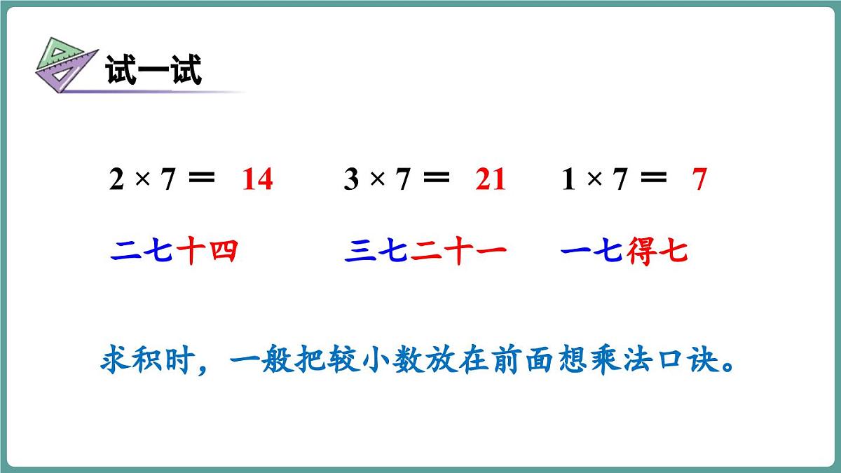 苏教版（2024）数学二年级上册 3.1 7的乘法口诀求商 第1课时（课件）第7页