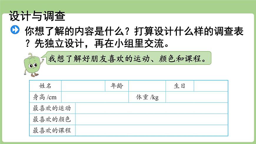 综合与实践  了解你的好朋友（课件）2025-2026学年度苏教版数学三年级上册第7页