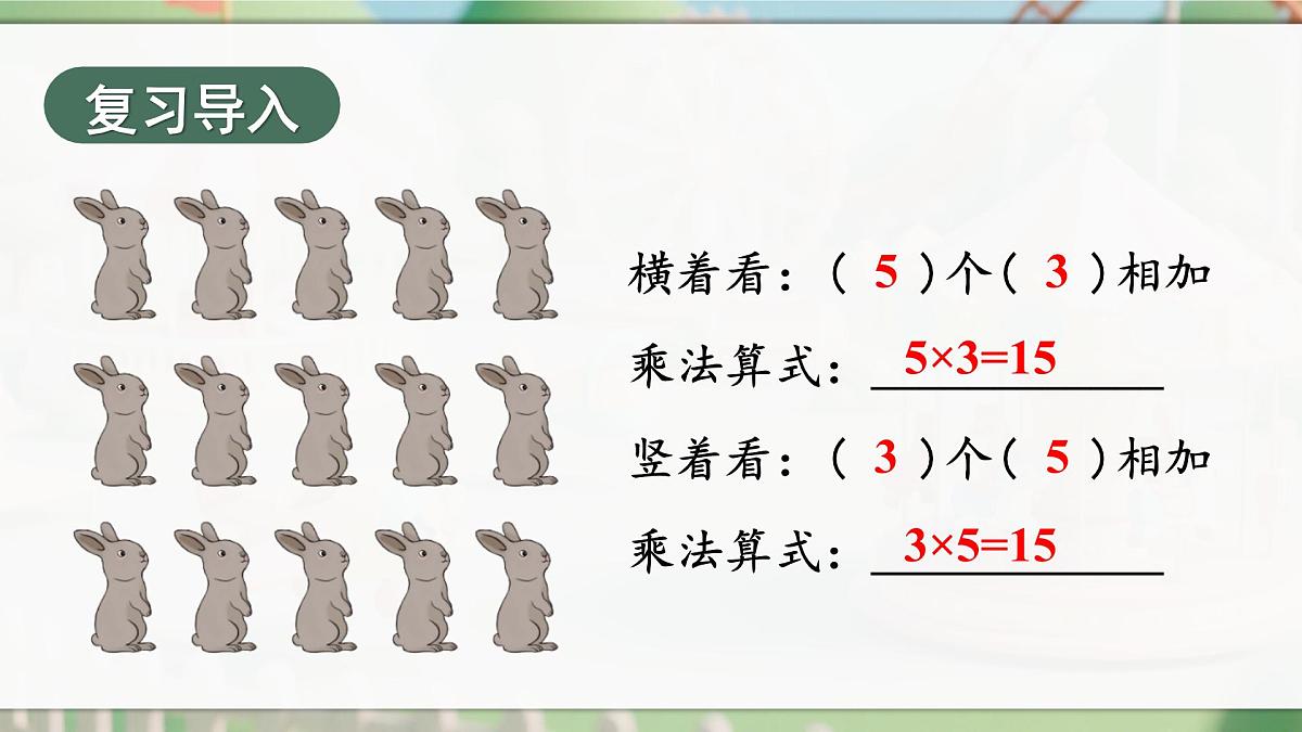 2.2.1 5的乘法口诀（课件）2025-2026学年人教版二年级数学上册第2页