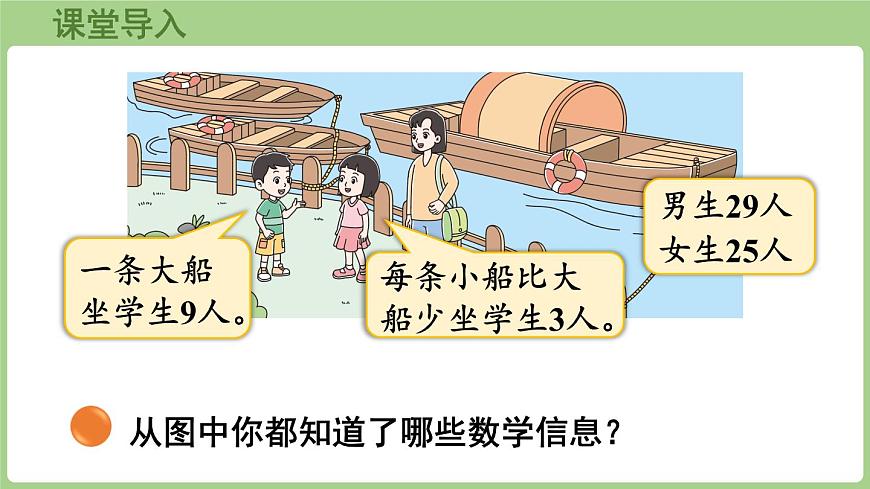 2025-2026学年度北师大版数学三年级上册1.3  过河（课件）第4页