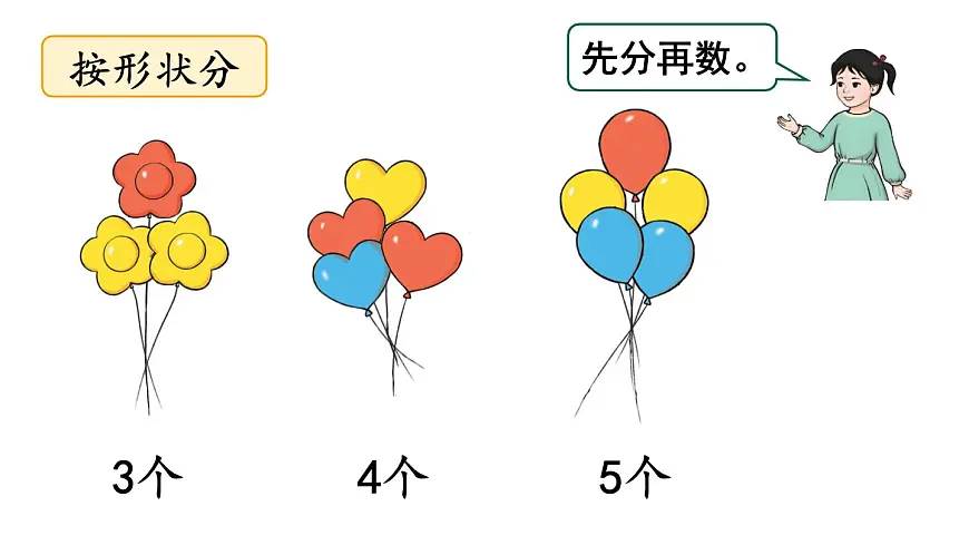 小学数学新人教版二年级上册一 第1课时 分类与整理（1）教学课件（2025秋）第6页