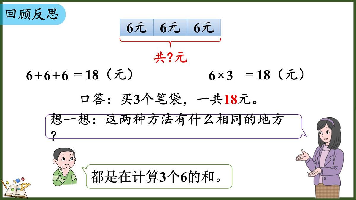人教版（2024）数学二年级上册 2.2.8 解决问题（2）（课件）第7页