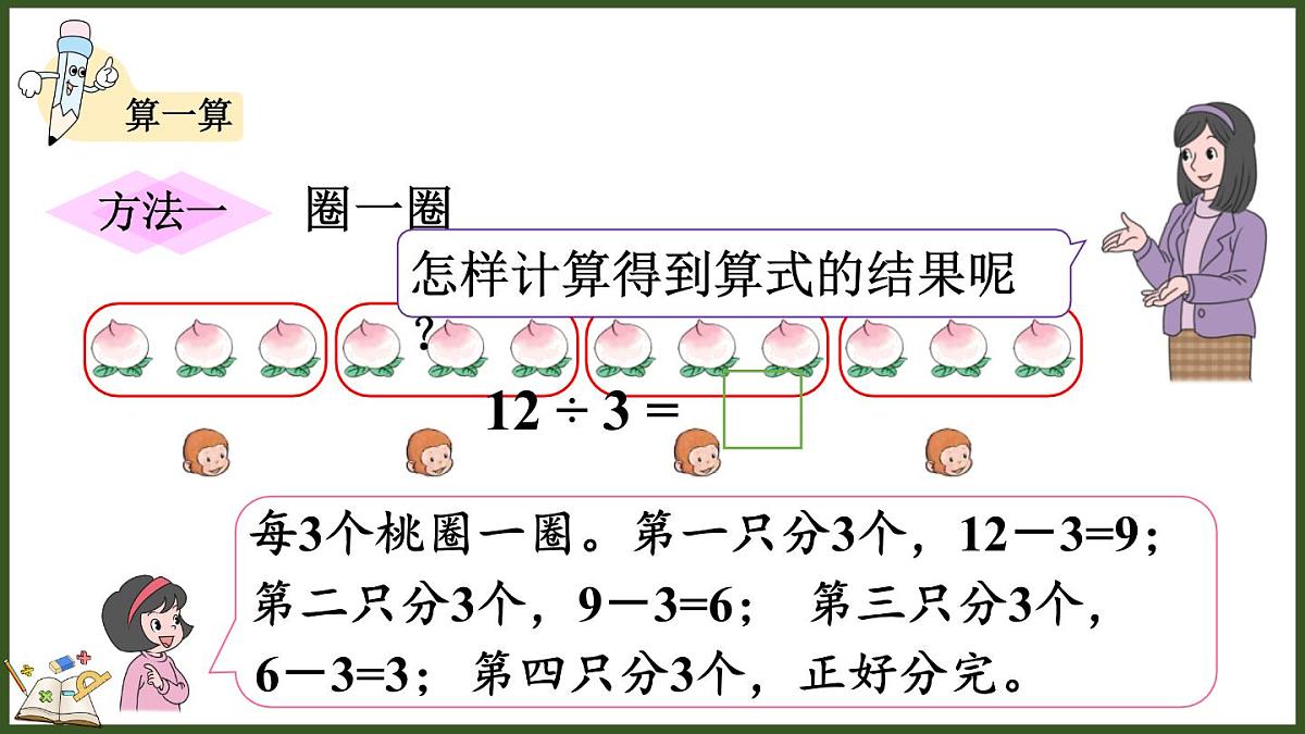 人教版（2024）数学二年级上册 3.2.1 用乘法口诀求商（1）（课件）第4页