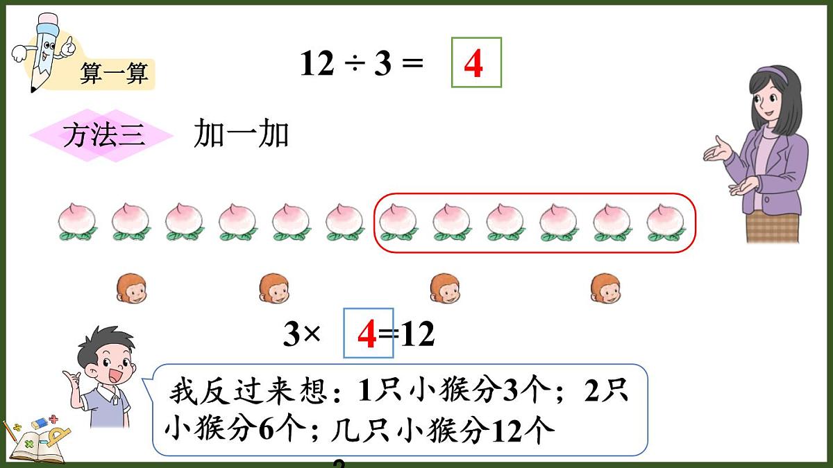 人教版（2024）数学二年级上册 3.2.1 用乘法口诀求商（1）（课件）第6页