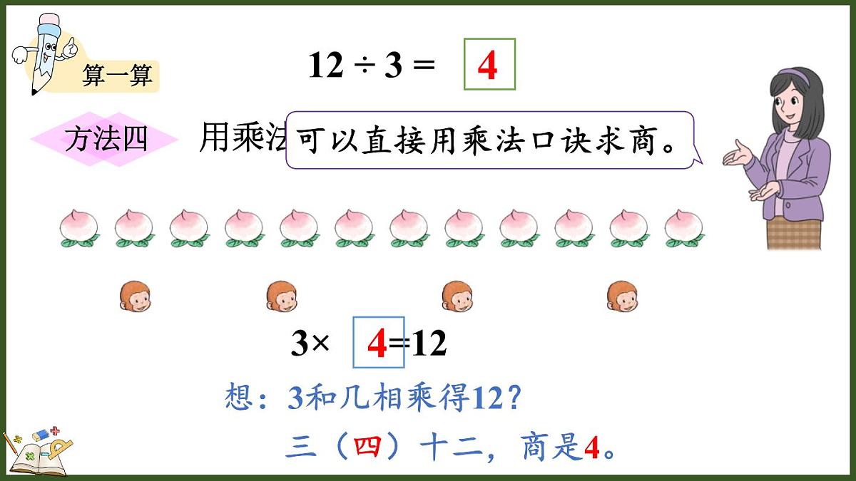 人教版（2024）数学二年级上册 3.2.1 用乘法口诀求商（1）（课件）第7页
