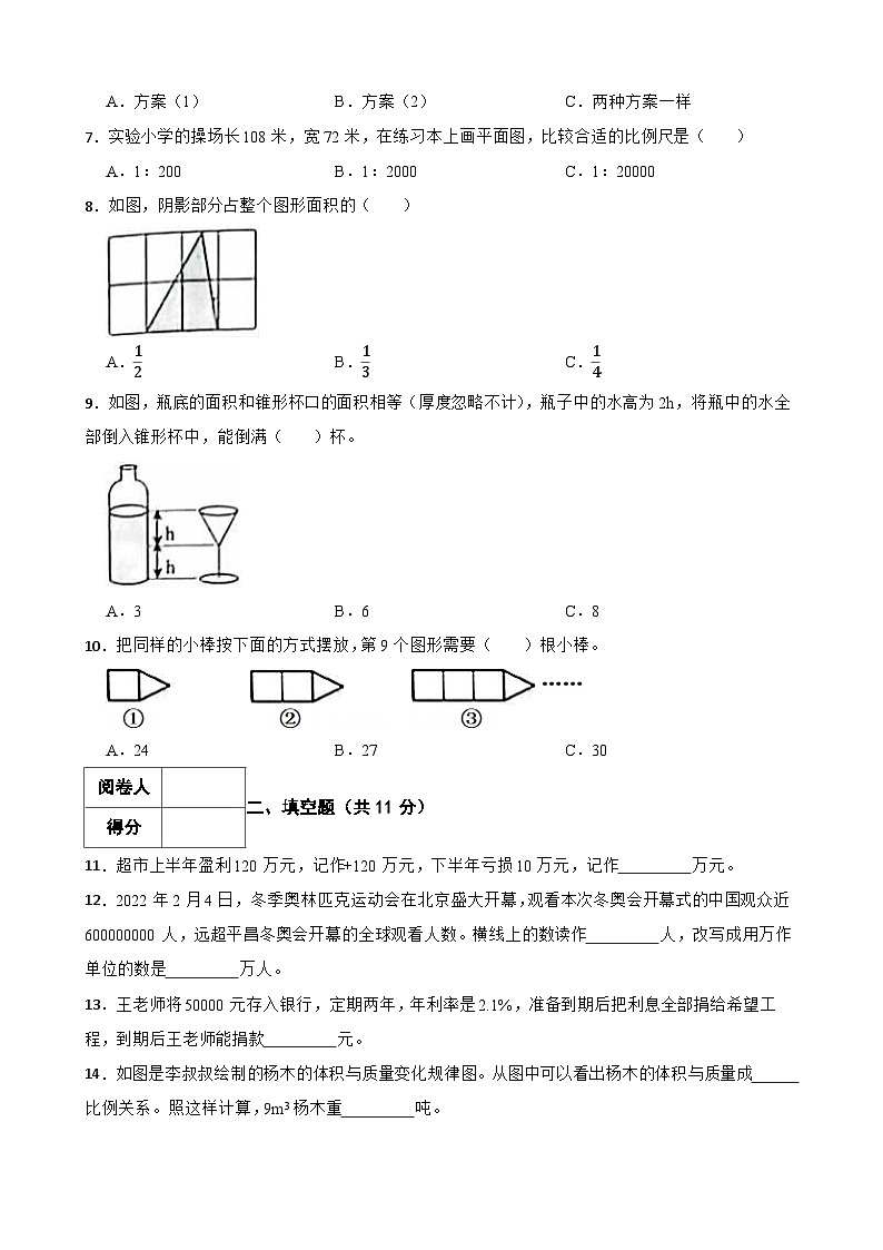 湘潭市重点中学2025小升初考试数学试卷（二）含解析第2页