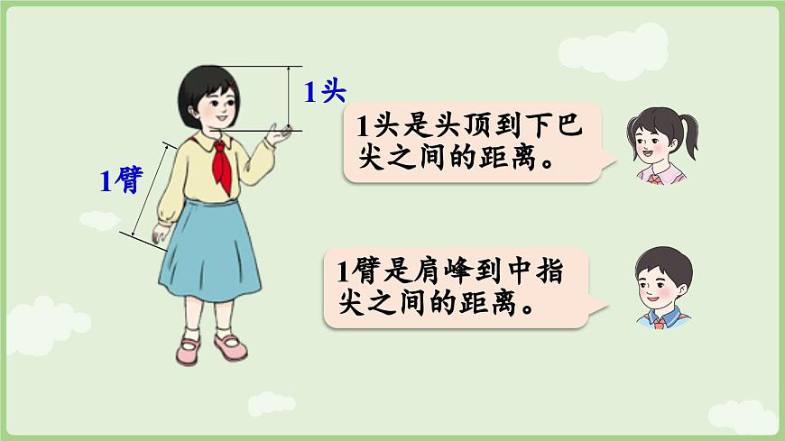 身体上的尺子第2课时  身体上的尺子（课件）2025-2026学年人教版二年级数学上册第7页