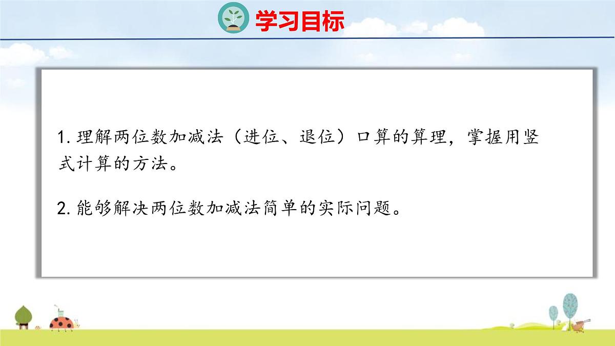 北师大版（2024）新教材二年级数学上册课件 总复习 1 数与代数(2)第2页