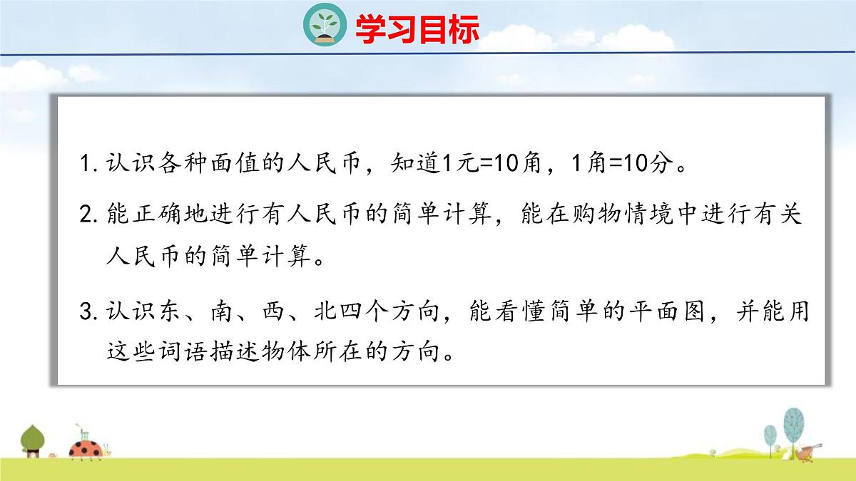 北师大版（2024）新教材二年级数学上册课件 总复习 3 综合与实践第2页