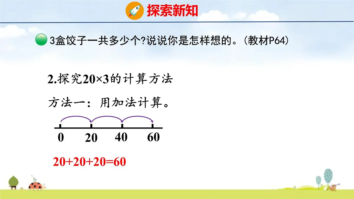 北师大版（2024）新教材三年级数学上册课件 6.1 包饺子第7页