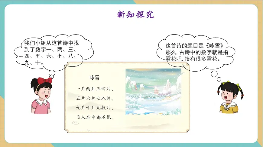 数字古诗两首（教学课件）第6页