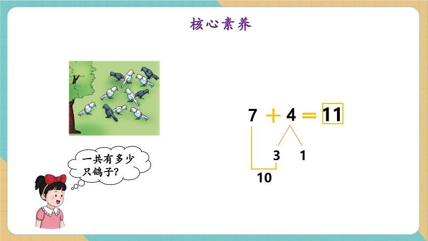 4.4 7，6加几（教学课件）第7页