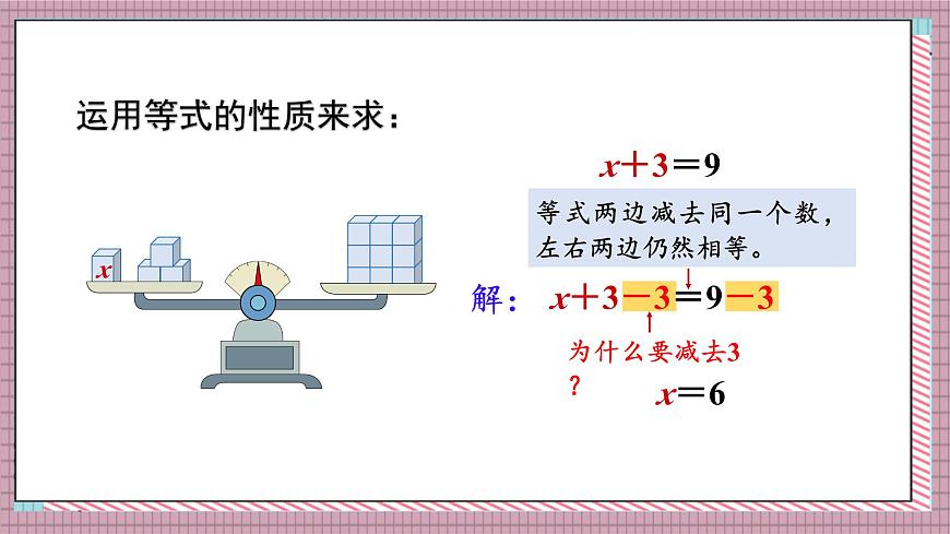 人教版数学五年级上册第五单元第七课时  解方程（1） 课件第4页