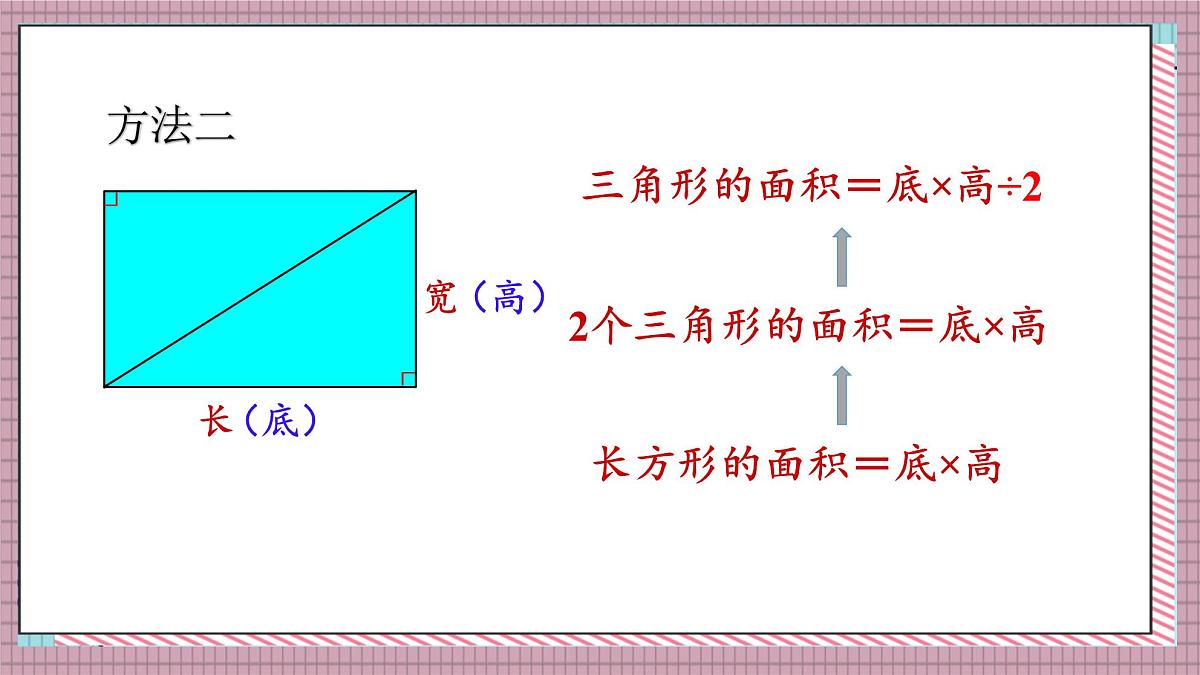 人教版数学五年级上册第六单元第二课时  三角形的面积 课件第6页