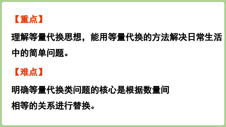 智慧广场——等量代换（课件）2025-2026学年青岛版三年级数学上册第3页