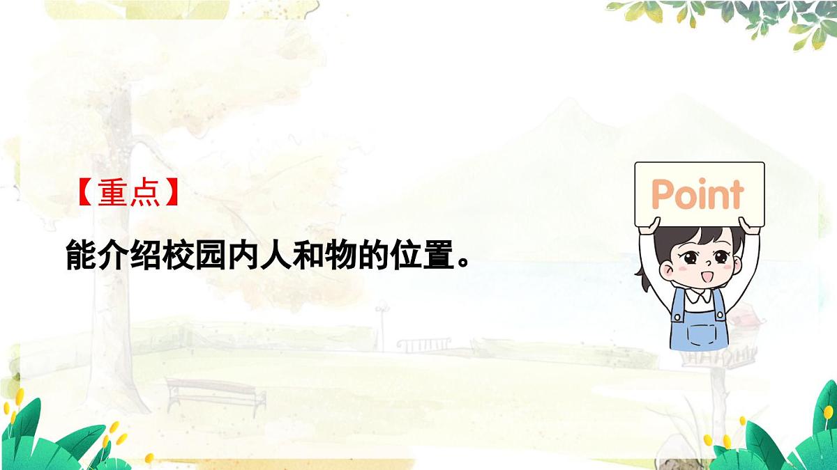 西师2004版数学一年级上册 综合与实践经 活动三  介绍校园中人和物的位置 PPT课件第3页