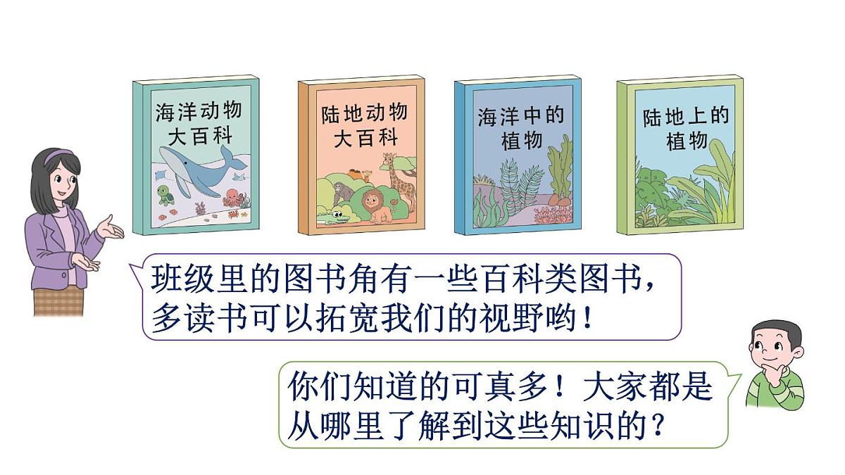 小学数学新北师大版二年级上册1.1 图书角教学课件（2025秋）第3页