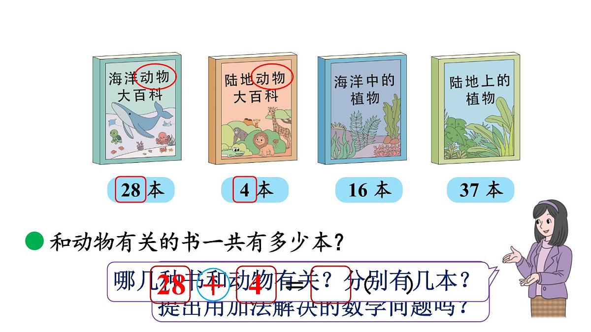 小学数学新北师大版二年级上册1.1 图书角教学课件（2025秋）第4页