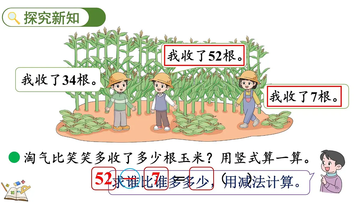 1.4 收玉米（课件）2025-2026学年北师大版二年级数学上册02第3页