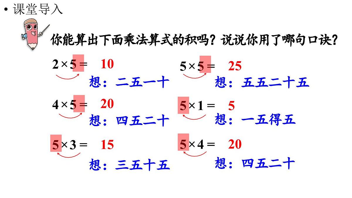 小学数学新人教版二年级上册二2第2课时  2、3、4的乘法口诀教学课件（2025秋）第4页