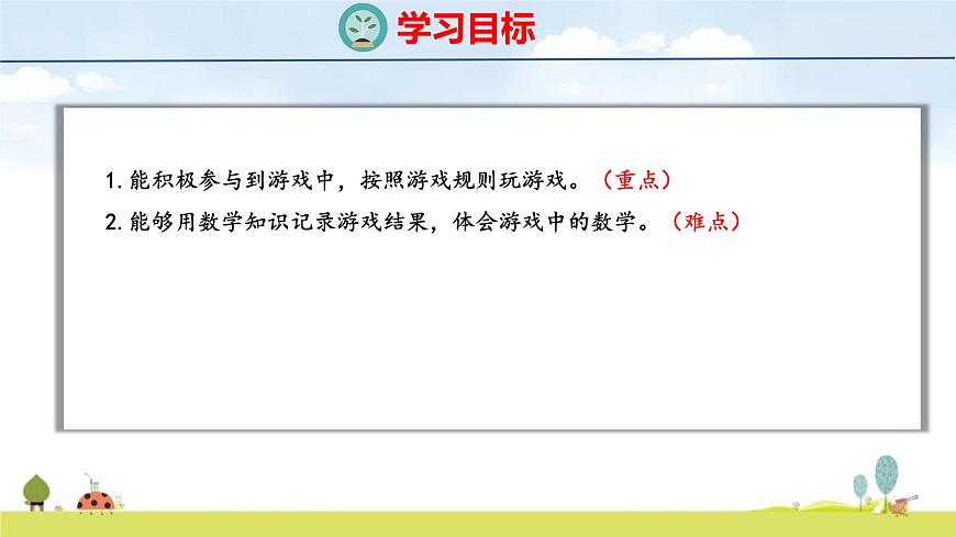 青岛版（2024）一年级数学上册课件 我的幼儿园 第2课时 玩游戏第2页