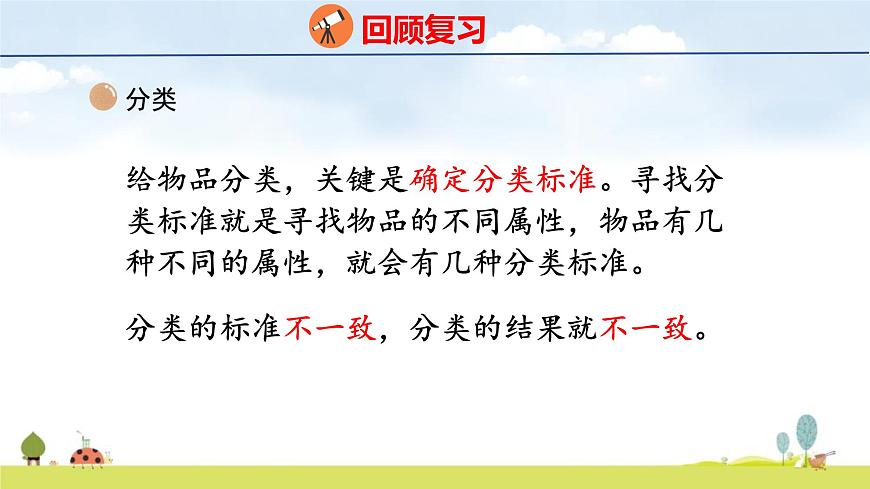 北师大版（2024）一年级数学上册课件 总复习 3 统计与概率第3页