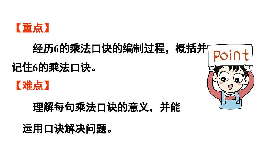 小学数学新人教版二年级上册第二单元2第四课时  6的乘法口诀教学课件（2025秋）第3页