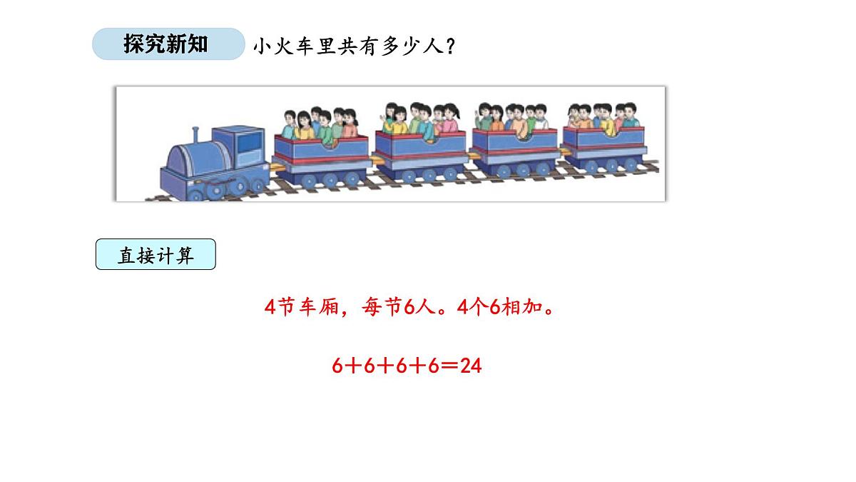2025-2026学年度人教版数学二年级上册2.1 乘法的初步认识（1）（课件）第6页
