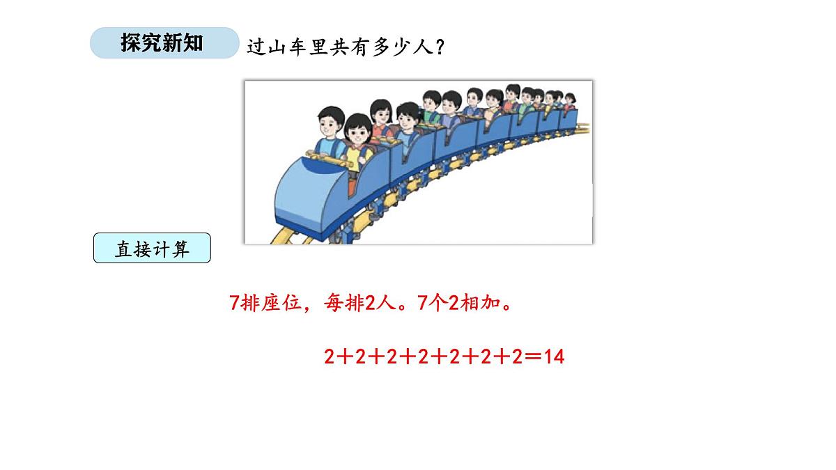 2025-2026学年度人教版数学二年级上册2.1 乘法的初步认识（1）（课件）第8页